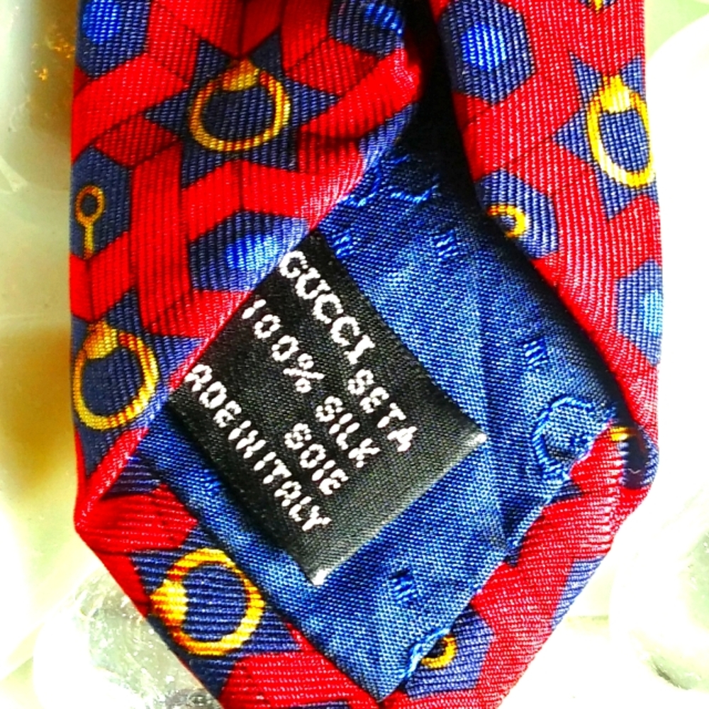 🆕 !!!!!!!SOLD!!!!!!! Authentic Gucci Silk Tie - Picture 6 of 6